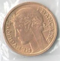 Лот: 13056052. Фото: 2. 1 франк 1939 год, Франция (с1-8... Монеты