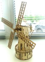 Лот: 7581914. Фото: 2. 3D Пазл Мельница. Сувениры