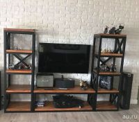 Лот: 14413563. Фото: 3. Стенка-горка в стиле лофт. Мебель