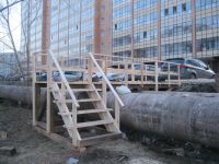 Лот: 5514873. Фото: 2. Мост пандус лестница переход. Срубы и конструкции