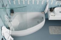 Лот: 24405978. Фото: 3. Ванна пристенная VAGNERPLAST Avona. Строительство и ремонт