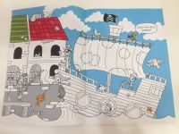 Лот: 22180216. Фото: 2. Раскраска Весёлые пираты. Творчество