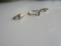 Лот: 242000. Фото: 2. серьги с бриллиантами. Ювелирные изделия, бижутерия, часы