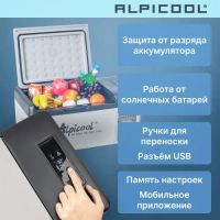 Лот: 23308421. Фото: 5. Автохолодильник Alpicool C15...