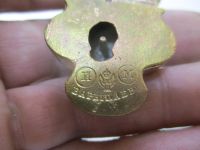 Лот: 17840976. Фото: 4. Замочек латунный № 3. Ф. Варыпаева... Красноярск