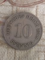 Лот: 16688079. Фото: 2. Германия 10 пфеннигов, 1908 Отметка... Монеты