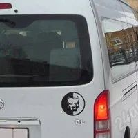 Лот: 2413425. Фото: 3. Наклейка "Pitbull" ("Питбуль... Авто, мото, водный транспорт