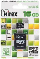 Лот: 16567557. Фото: 2. Карта памяти MicroSD 16 GB Mirex... Носители информации