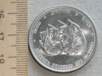 Лот: 16188283. Фото: 6. Монета 1/2 песо Доминиканская...