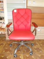 Лот: 2674593. Фото: 2. Кресло Руководителя Арт. 826 красное. Офисная мебель и домашние кабинеты