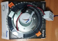 Лот: 25851283. Фото: 3. Встраиваемый светильник GX53 feron... Строительство и ремонт