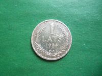 Лот: 23341346. Фото: 3. Латвия 1 лат 1924 г.,серебро. Коллекционирование, моделизм