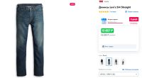 Лот: 20287399. Фото: 8. Мужские Levis 514 Straight номер...