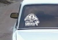 Лот: 4875035. Фото: 6. Наклейка виниловая на авто "Сибирь...
