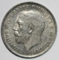 Лот: 2197839. Фото: 2. 3 пенса 1913 год. Великобритания. Монеты