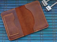 Лот: 19809873. Фото: 2. На документ обложка . Кожа . Handmade. Ручная работа
