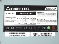 Лот: 25625513. Фото: 3. 550W Chieftec APS-550SB. Компьютеры, оргтехника, канцтовары