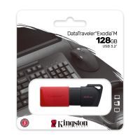 Лот: 21451062. Фото: 2. Флешка USB 3.2 128Gb Kingston... Носители информации