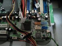 Лот: 2757478. Фото: 2. Комплект HP: MB+CPU Pentium 4... Комплектующие