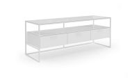 Лот: 24842917. Фото: 4. Тумба под ТВ Glass, цвет Белый. Красноярск
