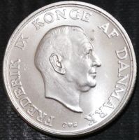 Лот: 14850017. Фото: 2. Дания. 2 кроны. 1958 год. 18 лет... Монеты