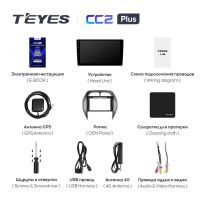Лот: 21427049. Фото: 5. Штатная магнитола Teyes CC2L Plus...