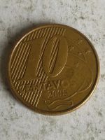 Лот: 16494417. Фото: 2. Бразилия 10 сентаво, 2005 г. Монеты