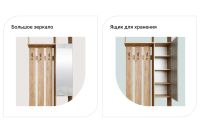 Лот: 23945093. Фото: 3. Прихожая Hoff Милан. Мебель
