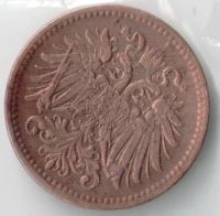 Лот: 13056834. Фото: 2. Австрия 1 гелер 1914 год (с3-1... Монеты