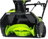 Лот: 21088551. Фото: 3. Снегоуборщик GreenWorks GD60PST... Для дачи, дома, огорода, бани, парка