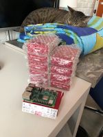 Лот: 21060237. Фото: 2. Микрокомпьютер Raspberry Pi 4... Радиодетали  (электронные компоненты)