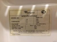 Лот: 9955292. Фото: 6. Холодильник Whirlpool WBM 246...