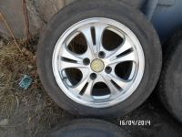 Лот: 4053116. Фото: 3. диски на летней резине 165/65... Авто, мото, водный транспорт