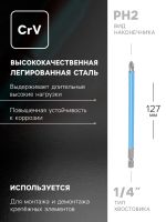 Лот: 25616904. Фото: 2. Биты ТУНДРА, намагниченные, сталь... Инструмент