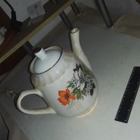 Лот: 19167173. Фото: 3. большой фарфоровый заварник чайник... Коллекционирование, моделизм