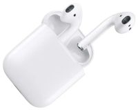 Лот: 19202287. Фото: 3. Наушники AirPods 2 с зарядным... Бытовая техника