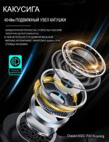 Лот: 25795693. Фото: 5. ГАРНИТУРА KAKUSIGA KSC-703 Black