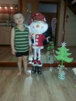 Лот: 6382263. Фото: 3. кукла.снеговик. новогоднее украшение... Красноярск