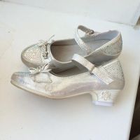 Лот: 6946486. Фото: 2. серебряные туфли для девочки р... Обувь
