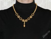 Лот: 214222. Фото: 2. Красивый комплект из светлого... Ювелирные изделия, бижутерия, часы