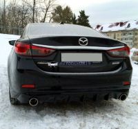 Лот: 15247026. Фото: 14. Диффузор накладка №4 заднего бампера...