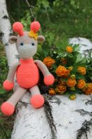 Лот: 11630547. Фото: 3. Вязаная игрушка, Жираф. Дети растут