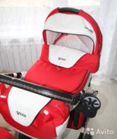 Лот: 16087474. Фото: 2. Коляска 3 в 1 Verdi Vango красная. Детский транспорт