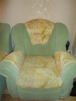 Лот: 2185294. Фото: 2. Диван + кресло. Мягкая мебель