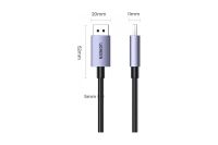 Лот: 25415650. Фото: 3. Кабель UGREEN DP118 (15384) Display... Компьютеры, оргтехника, канцтовары