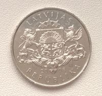Лот: 7452281. Фото: 2. Латвия. 1 лат. 2008 год. Кувшинка. Монеты