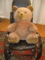Лот: 5997081. Фото: 2. Мягкая игрушка wels Медведь 1960-е... Игрушки