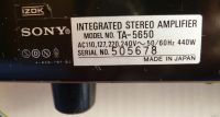 Лот: 17178333. Фото: 6. Интегральный усилитель SONY TA-5650...