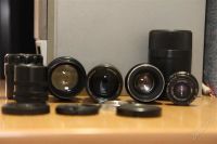 Лот: 2272941. Фото: 2. набор мануальных объективов под... Фото, видеокамеры, оптика