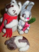 Лот: 2676496. Фото: 3. Котик, в техники сухого валяния. Красноярск